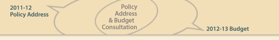 Policy Address & Budget Consultation